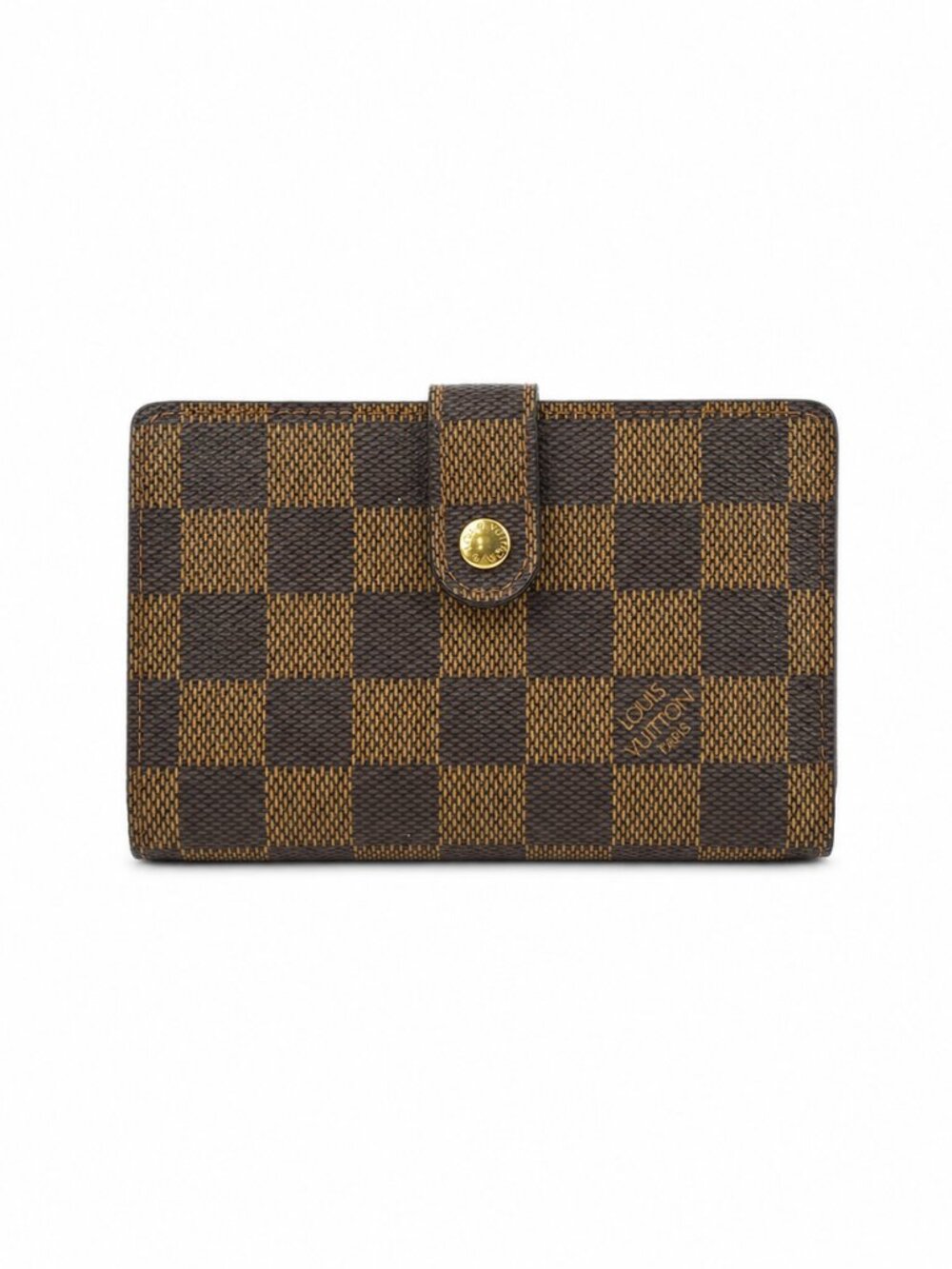 Authentic Louis Vuitton Damier Ebene Portefeuille Viennois Wallet